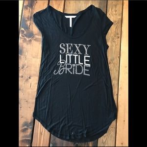 Victoria Secret bridal shirt